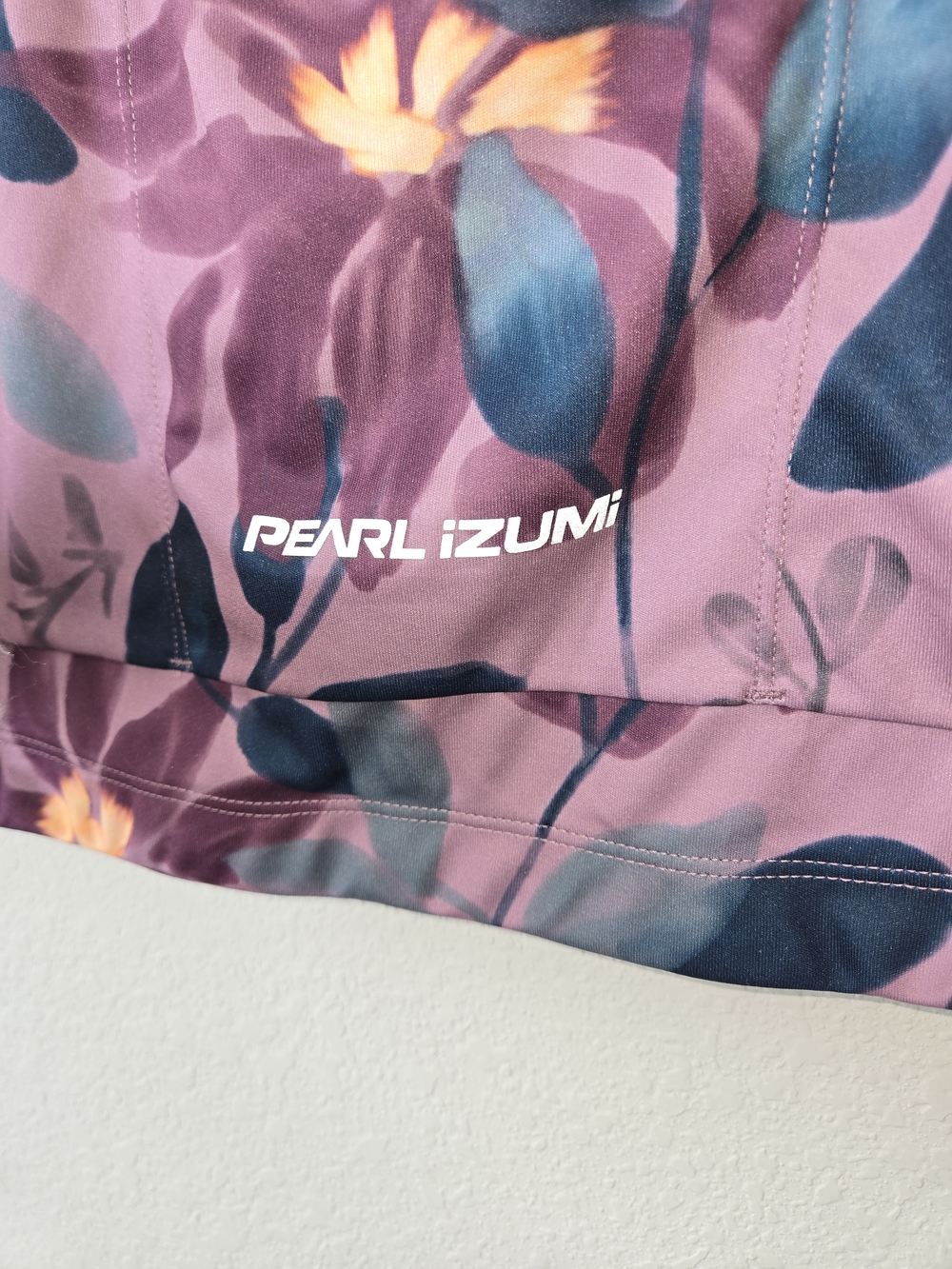 Pearl Izumi Women's Purple Floral Cycling Jersey - Picture 10 of 12